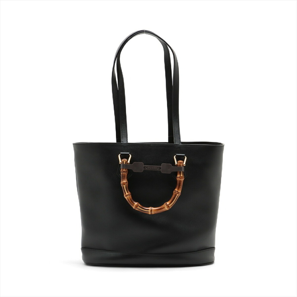 Gucci Bamboo Diana Leather Handbag Black